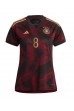 Fotbalové Dres Německo Leon Goretzka #8 Dámské Venkovní Oblečení MS 2022 Krátký Rukáv